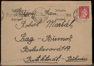 Germany 1942 HASAG Gemeinschaftslager Camp Czech Foreign Worker Cover 91513