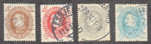 Denmark - 1930 - SC 213-16 - Used