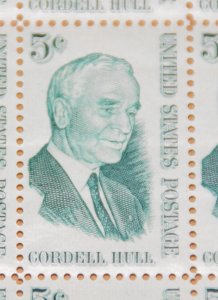 1963 sheet, Cordell Hull, Sc# 1235