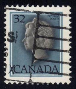 Canada #792 Queen Elizabeth II, used (0.25)