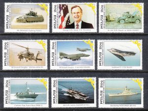 Palau 290a-290i Singles MNH VF