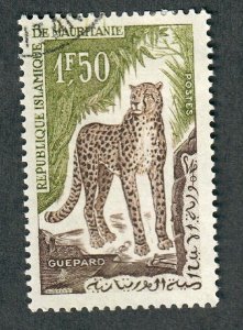 Mauritania #136 used single