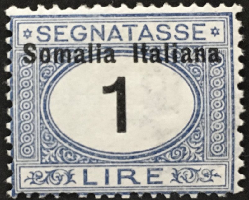 Italy Somalia Tax Sassone n.48 Super Centered MNH**