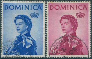 Dominica 1963 SG163-166 QEII (2) FU (amd)