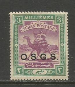 Sudan    #O4  MH  (1904)  c.v. $3.25