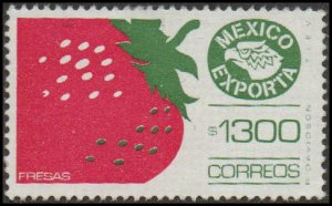 Mexico 1591 - Unused-NG - 1300p Strawberries (1990) (cv $2.50)