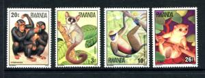 Rwanda 857-864, MNH, Animals 1978. x22743