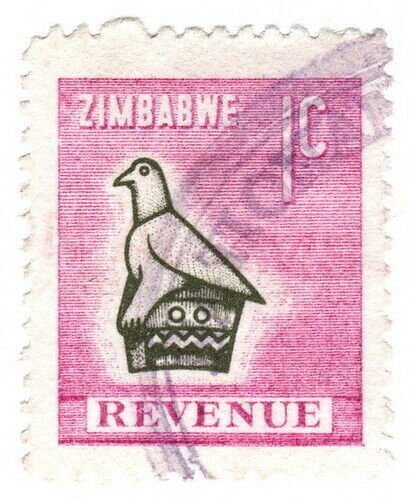 (I.B) Zimbabwe Revenue : Duty Stamp 1c 