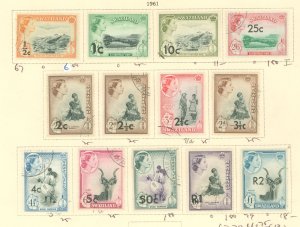 Swaziland #67-79 Used Single (Complete Set)