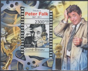 GUINEA BISSAU  # GUB058 CPL MNH  S/S of ACTOR PETER FALK