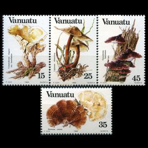 VANUATU 1984 - Scott# 364-7 Mushrooms Set of 4 NH