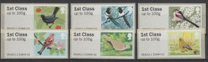 Great Britain SG# FS11 2011 QEII MNH Post & Go 2nd Birds Set from Special Pack