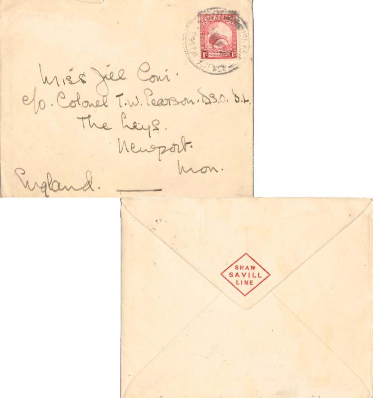 Pitcairn Island New Zealand 1d Kiwi 1938 Pitcairn Island, N.Z. Postal Agency ...