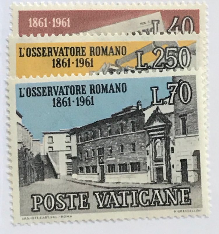 Vatican City #310-312 MNH CV$2.75