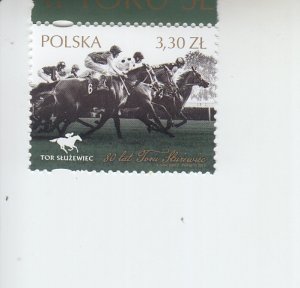 2019 Poland Horse Racing  (Scott 4417) MNH