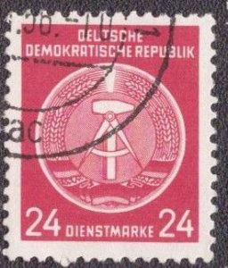 Germany DDR - O9 1954 Used