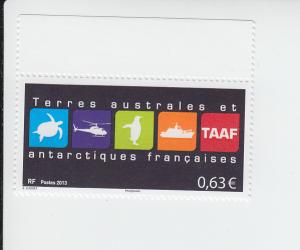 2013 FSAT Antarctic Logos (Scott New) MNH