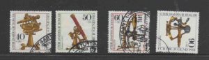 GERMANY #9NB176-9NB179 1981 SURTAX FOR YOUNG PEOPLE F-VF USED b