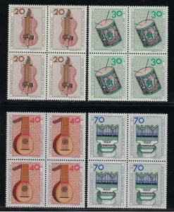 Germany Berlin Scott # 9NB101 - 9NB104, mint nh, b/4