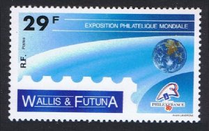 Wallis and Futuna Philexfrance Intl Stamp Exhibition 1989 MNH SC#383