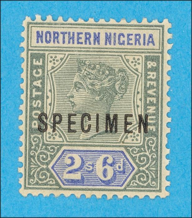 NORTHERN NIGERIA 8 SPECIMEN  MINT HINGED OG * NO FAULTS EXTRA FINE!