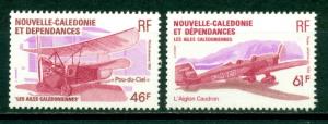 New Caledonia Scott #C188B-C188C MNH Aircraft CV$4+