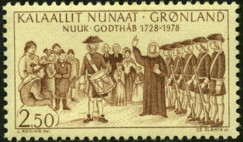 Greenland 109 MNH - Founding of Godthaab