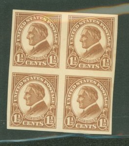 United States #576  Multiple