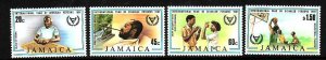 Jamaica-Sc#504-7- id8-unused NH set-Year of Disabled-1981-