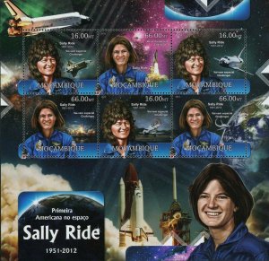 Sally Ride Stamp First American Women in Space Astronaut S/S MNH #5979-5984