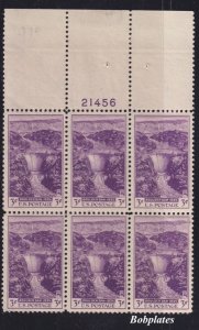 BOBPLATES #774 Boulder Dam Full Top Plate Block 21456 VF LH