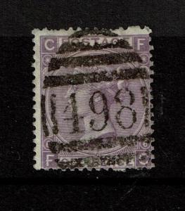 Great Britain SG# 107 Plate 6 Used / Violet - S4479