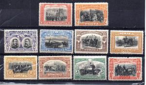 Romania 176-185 MH