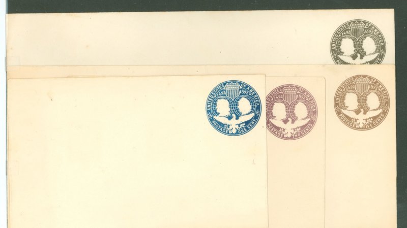 United States #U348-U351  Single (Complete Set)