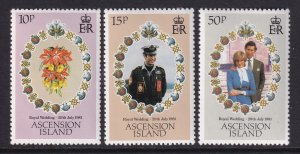 Ascension 294-296 MNH VF