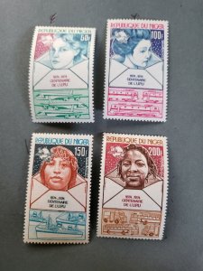 Stamps Niger Scott #C248-50 never  hinged