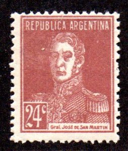 ARGENTINA 332 MH SCV $5.00 BIN $2.50 PERSON