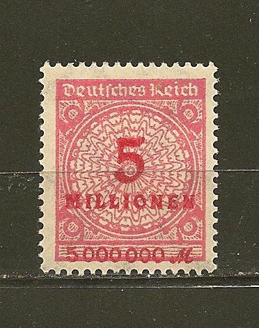 Germany 285 Numeral MNH