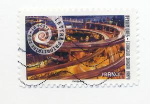 France 2014 Scott 4542 used - Dynamics, ‭Echangeur Shanghai Nanpu
