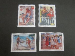 French Polynesia 1998 Sc 744-7 set MNH