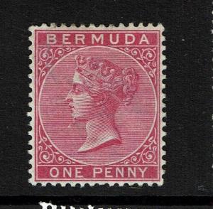 Bermuda SG# 24, Carmine Rose, Mint Hinged, Hinge Remnant - Lot 071217