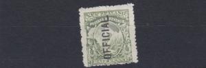 NEW ZEALAND  1907 - 11     S G 059   1/2D YELLOW GREEN    MH        