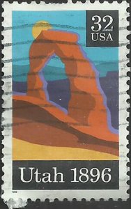 # 3024 USED UTAH STATEHOOD CENTENARY