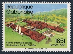 Gabon 594,MNH.Michel 948. Center of the Bantu Civilizations,1985.