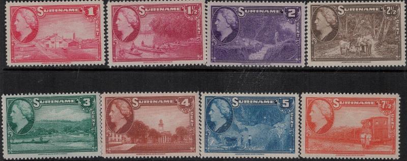 Surinam 1945 SC 184-207 Mint SCV$ 250.75 Set