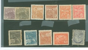 Brazil #273-283  Single