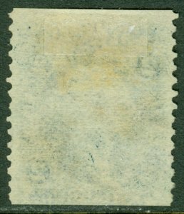 EDW1949SELL : USA 1862-71 Scott #R11b part perforated. Very Fine, Used. Cat $350