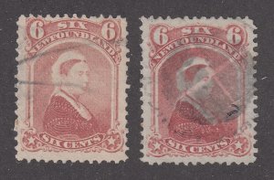 Newfoundland #35, 36 Used