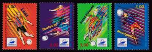 France 1996 Complete World Cup Soccer Complete (4)   VF/NH