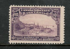 Canada #101 Mint Fine Never Hinged With Wide Margins